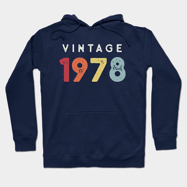 Vintage 1978 Hoodie by silentboy